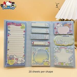 #6057  Hello Kitty & Friends Cinnamoroll  180 Piece Sticky Note Book